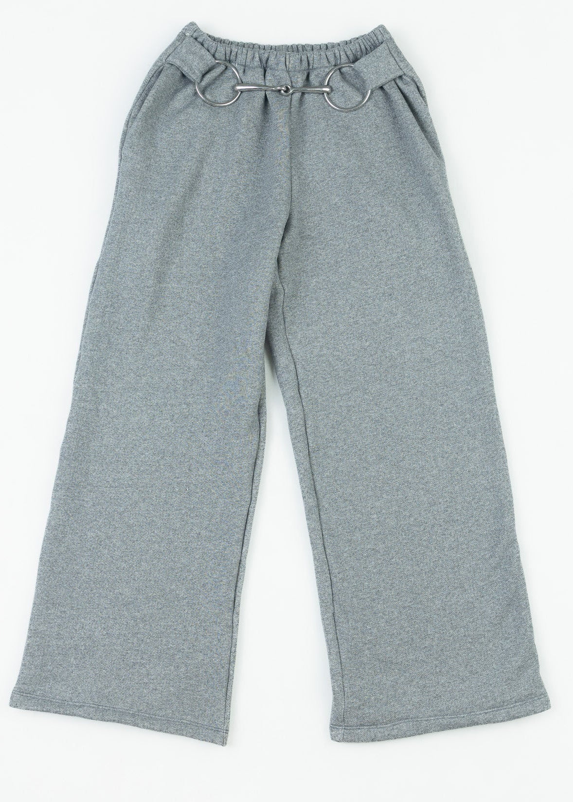 Bit Flared Sweats- Charcoal