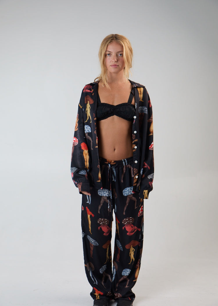 Midnight Magic Mushroom PJ Pant