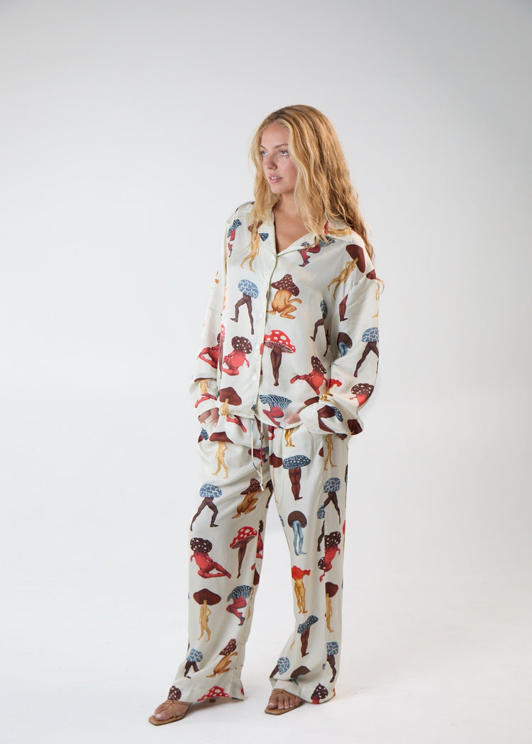 Magic Mushroom PJ Top