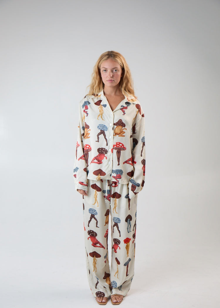 Magic Mushroom PJ Top