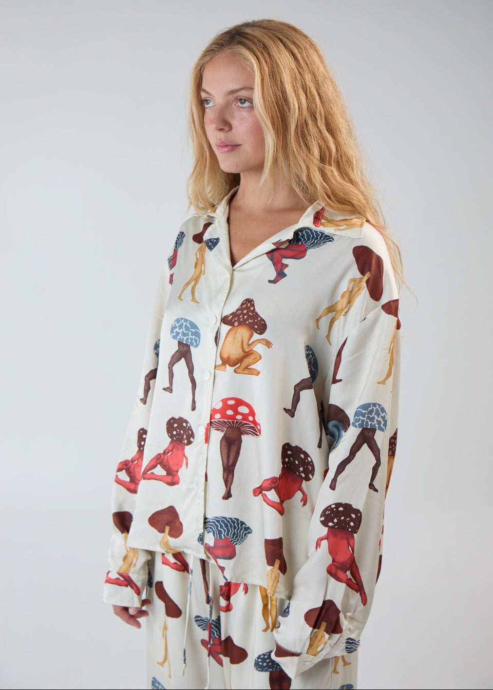 Magic Mushroom PJ Top