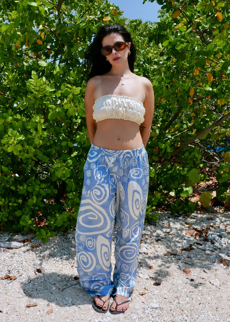 Floaty PJ Pant- vortex print