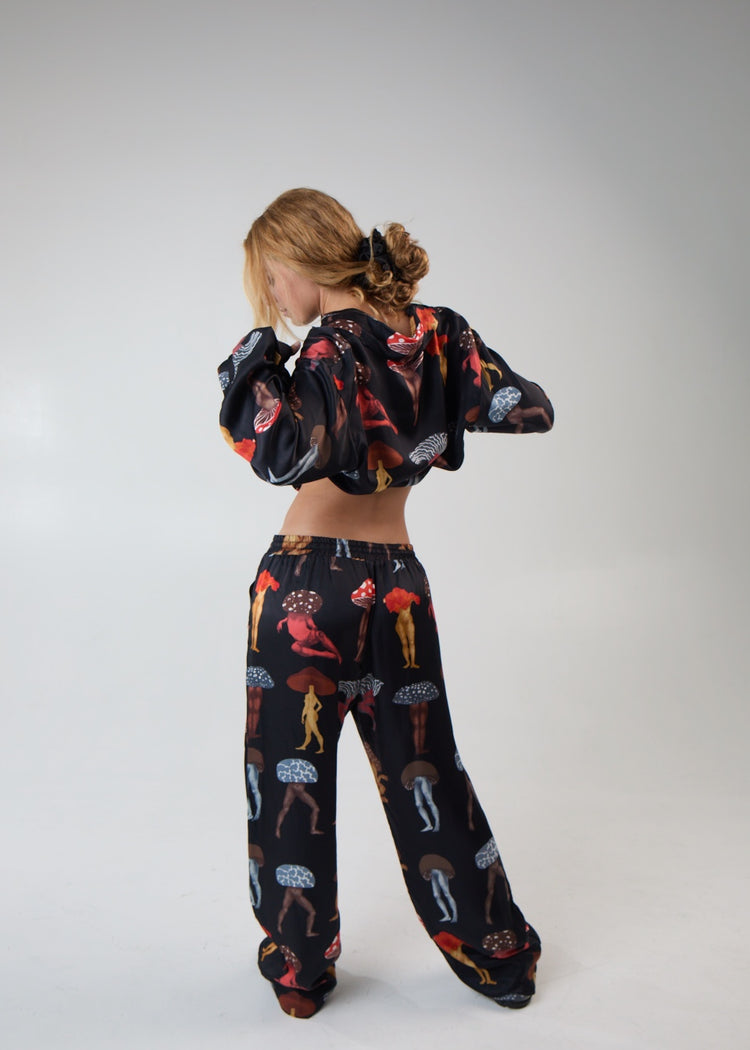 Midnight Magic Mushroom PJ Pant