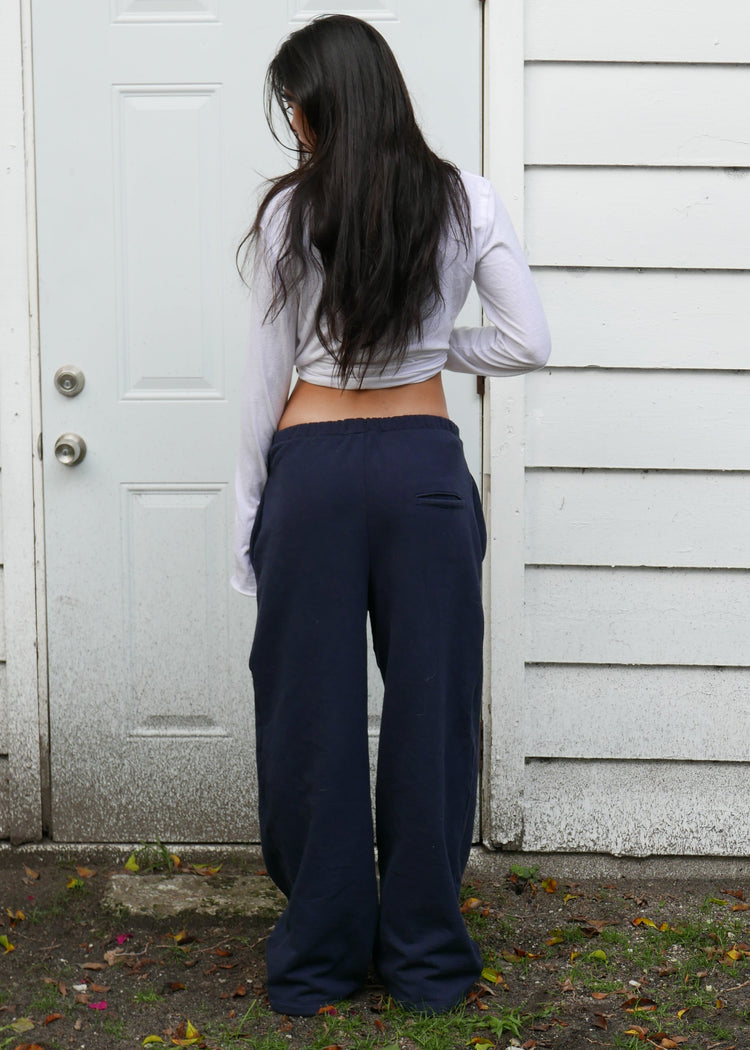 Bit Flared Sweats- Midnight