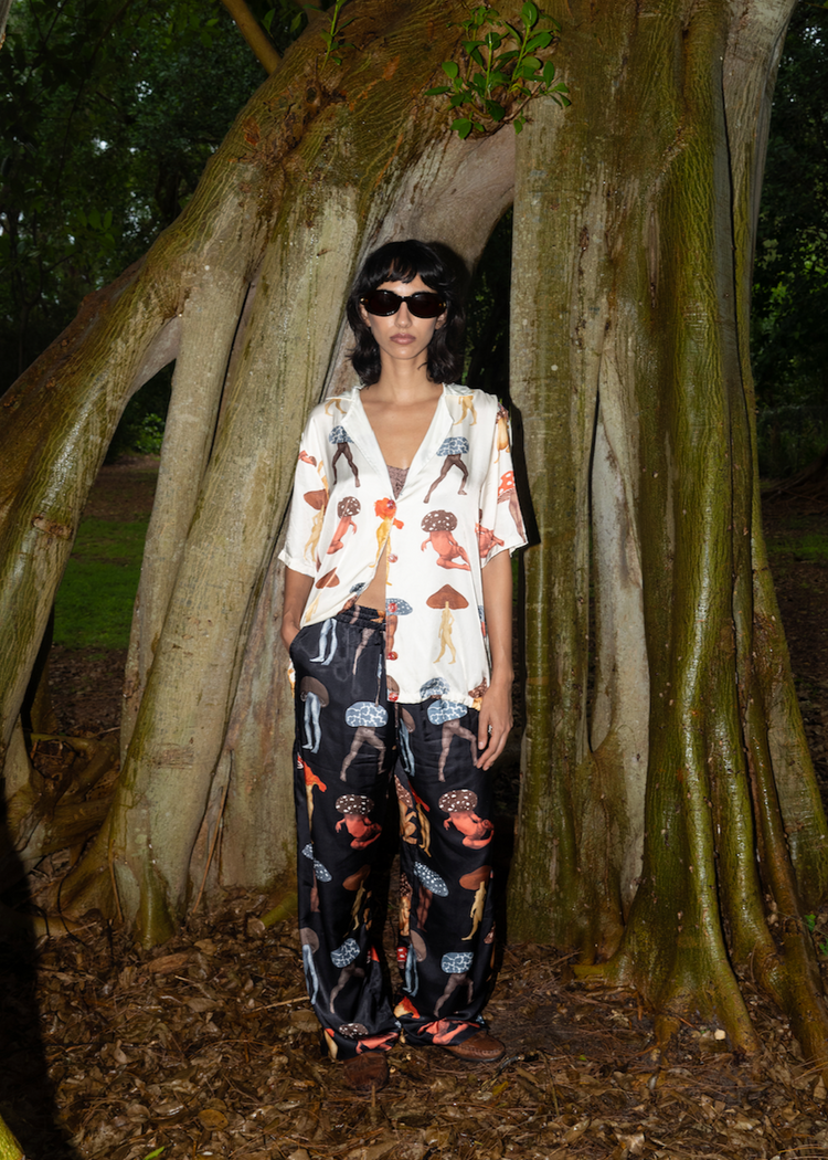 Midnight Magic Mushroom PJ Pant