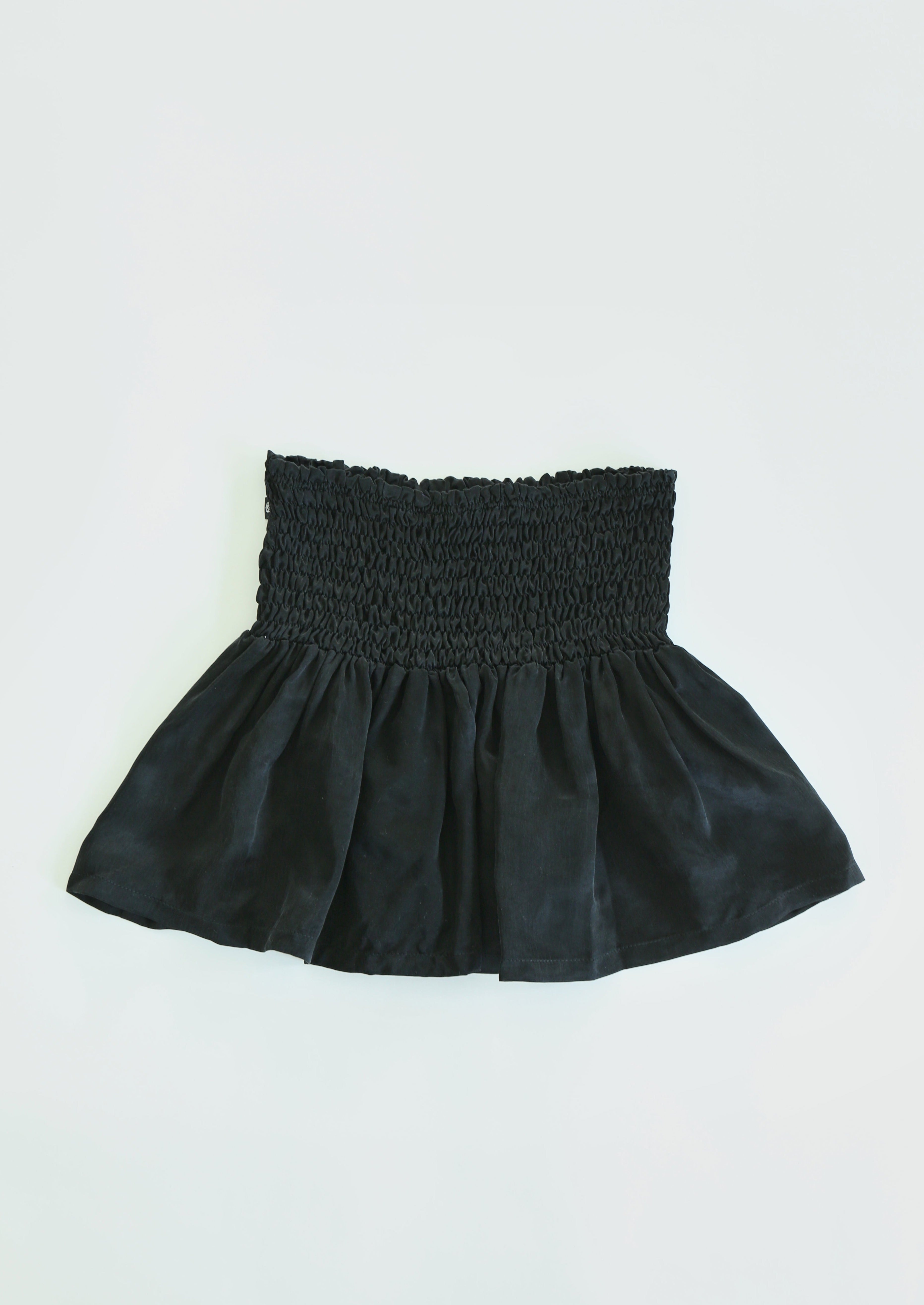 Gathered Mini Skirt- Outerspace