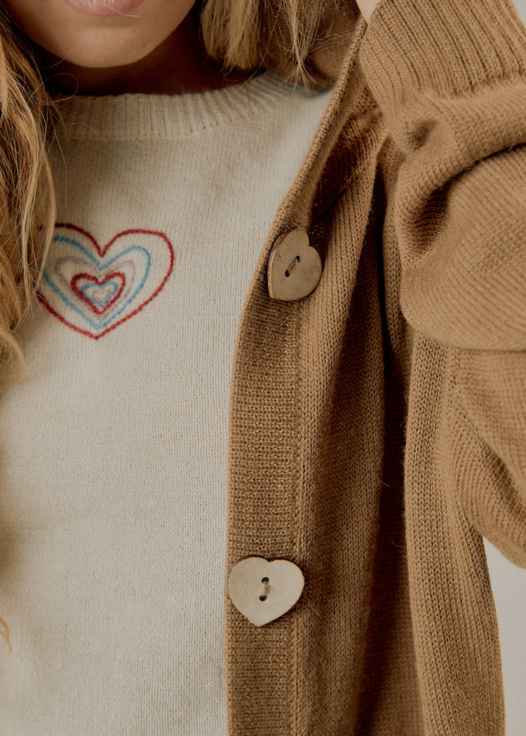 Cuddle Cardigan (CAMEL)