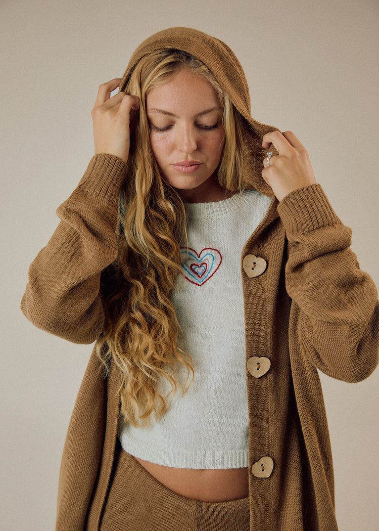 Cuddle Cardigan (CAMEL)