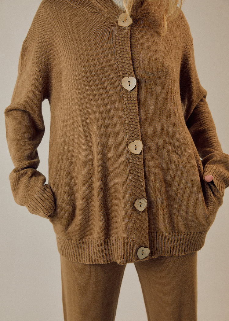 Cuddle Cardigan (CAMEL)