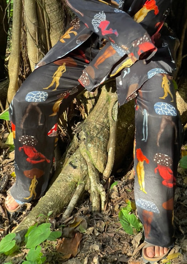 Midnight Magic Mushroom PJ Pant